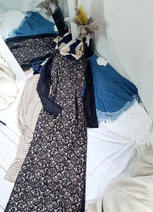 Кружевное/ажурное платье