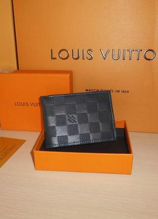 Гаманець, портмоне, гаманець чоловічий в стилі louis vuitton, шкіра 302