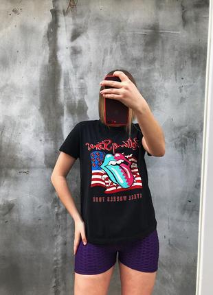 Футболка mango&rollingstones