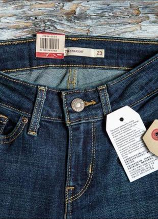 Джинси на середній посадці від levi's3 фото