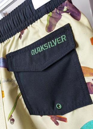 Плавающие шорты quiksilver на мальчика 6-7 лет4 фото