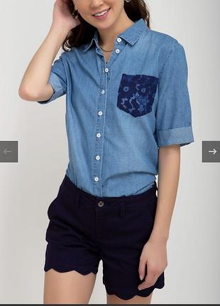 Джинсовая рубашка u.s. polo assn