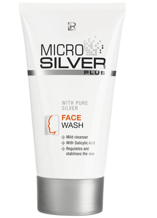 Microsilver plus очищаючий крем-гель для вмивання від lr, німеччина