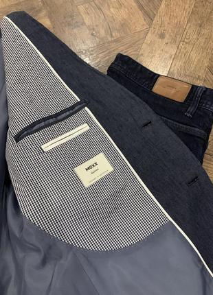 Комплект, набір, готовий лук: лляний піджак та джинси mexx, розмір m/l2 фото