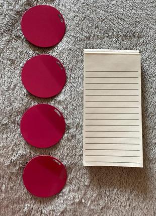 Ikea набір магнітів + блокнот на магніті3 фото
