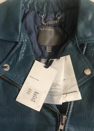 Кожаная куртка люксового бренда muubaa2 фото