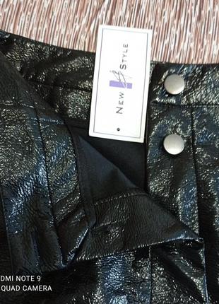 Спідниця, юбка лакована 4