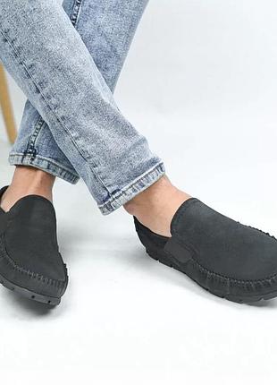 Мокасины 40-44 размер, кожа натуральная, новинка