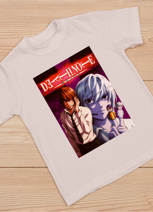 Футболка з принтом "death note-зошит смерті (аніме) 3" push it