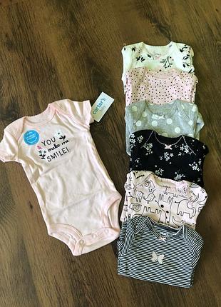 Carters бодики картерс