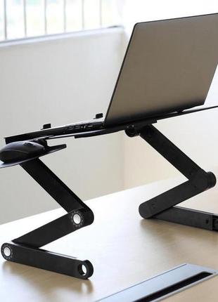 Столик для ноутбука laptop table t9 - складной столик  для ноутбука с  охлаждением