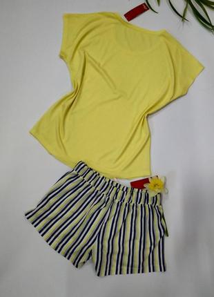 Яркая хлопковая пижама для девушки размер м. 46 s.oliver ak 41-412 фото