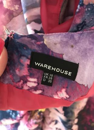 Платье в цветы warehouse3 фото