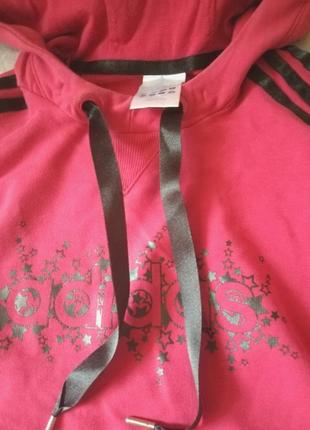 Кофта женская спортивная адидас оригинал розовая adidas3 фото