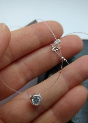 Серебряное колье на люлье 925 проба (серебро,серебро, колье)
