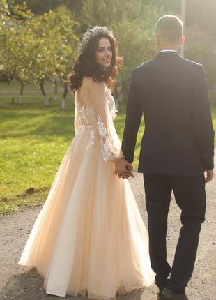 Весільна сукня-бохо5 фото