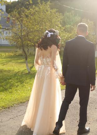 Весільна сукня-бохо6 фото