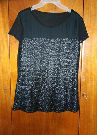 Футболка з паєтками жіноча!розпродаж!розміри різні!ціна 350 грн.