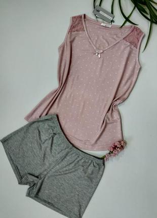 М'яка віскозна піжамка angel's secret 22004 ангелс секрет