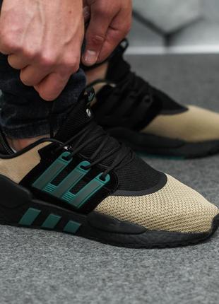 Кроссовки мужские адидас adidas eqt support avd black yellow