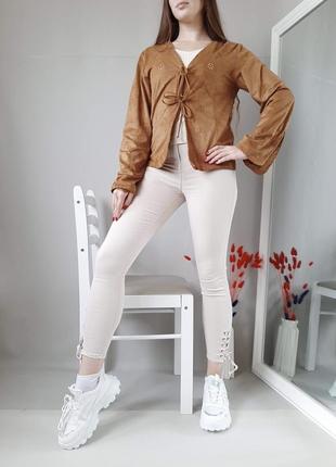 Замшевая накидка 3