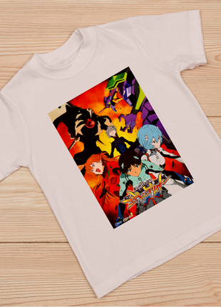 Футболка з принтом "neon genesis evangelion shinseiki evangerion євангеліон" push it