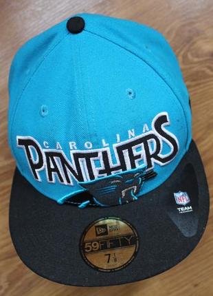 Кепка бейсболка снепбек carolina panthers new era cap1 фото