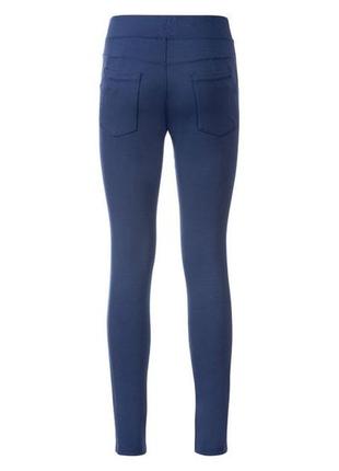 Женские синие jeggings esmara/женские джегинсы2 фото