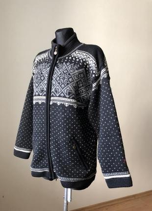 Gjestal exclusive винтаж лыжный свитер из норвегии на подкладке2 фото