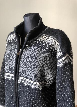 Gjestal exclusive винтаж лыжный свитер из норвегии на подкладке6 фото