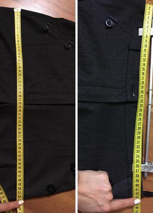 Костюмні суворі капрі бриджі штани діловий стиль в смужку kardash8 фото