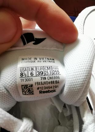 Кроссовки reebok 39/ 25.5см.8 фото