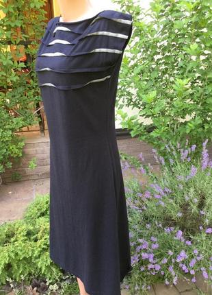 Прелестное трикотажное котоновое платье от gdg. люкс. австрия.2 фото