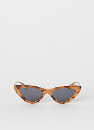Солнцезащитные очки «кошачий глаз»  h&m2 фото