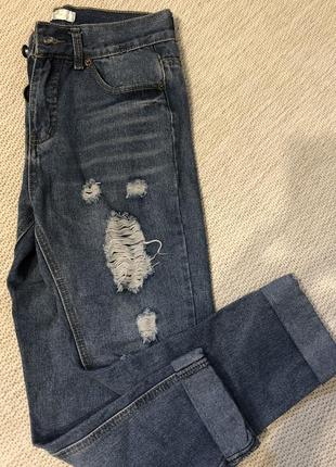 Классные котоновые джинсы