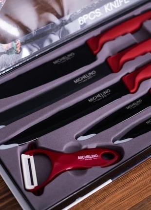 Набір ножів з нержавіючої сталі miсhelino 470122 фото