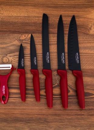 Набір ножів з нержавіючої сталі miсhelino 470121 фото