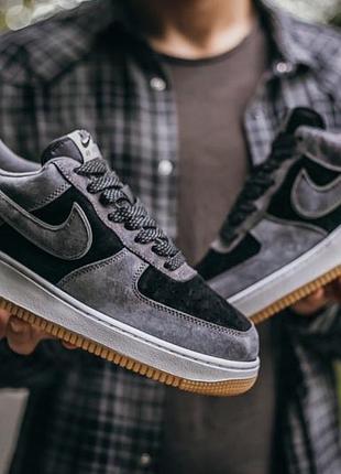 Мужские кроссовки dq5012-133 nike air force lou luxury suede #найк2 фото