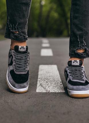 Мужские кроссовки dq5012-133 nike air force lou luxury suede #найк3 фото