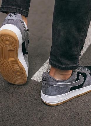 Мужские кроссовки dq5012-133 nike air force lou luxury suede #найк7 фото