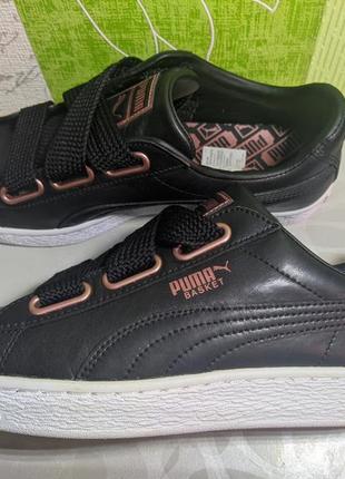 Puma basket - кожаные кроссовки, кеды