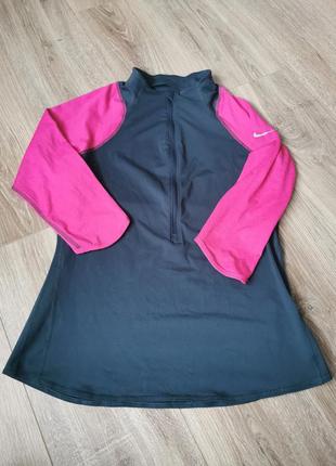 Продам nike womens dri-fit baseline half-zip tennis top anthracite 546075-009