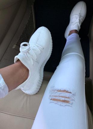 Кросівки adidas yeezy 350 white кроссовки5 фото