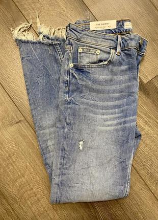 Джинсы zara premium denim collection2 фото