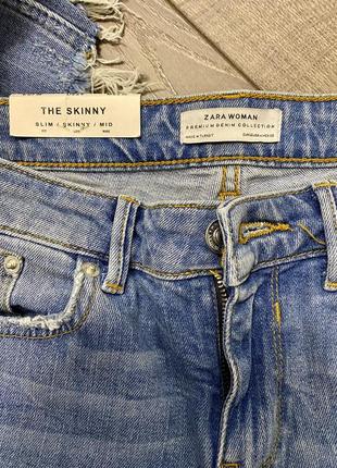 Джинсы zara premium denim collection5 фото