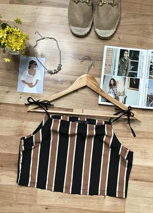 Топ в полоску