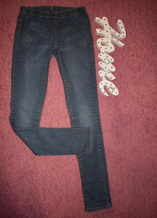 Укороченные джинсы скинни лосины1 фото