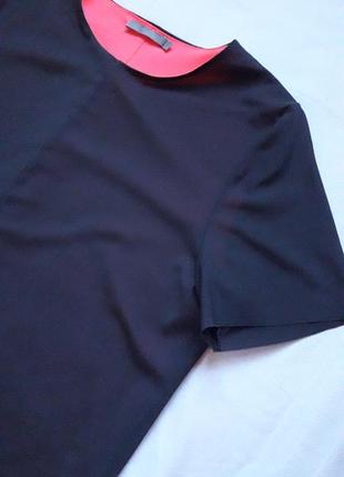 Платье темно - серое, сетка с яркой подкладкой6 фото