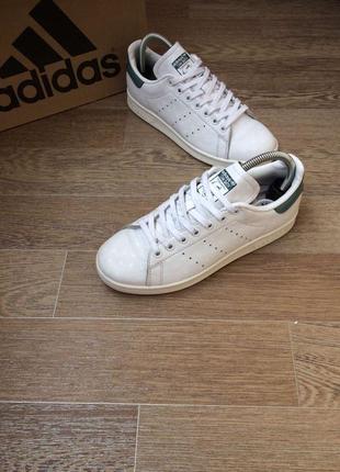 Adidas stan smith кожаные кроссовки кеды2 фото