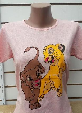 ♥️жіноча футболка король лев
